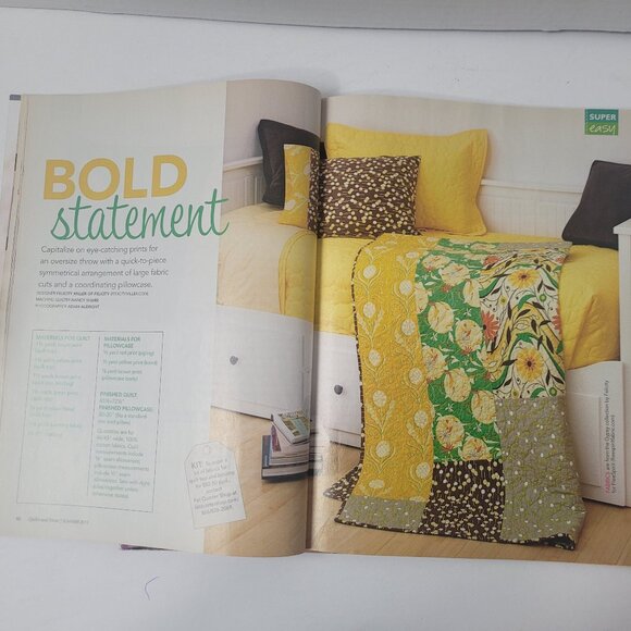 Lot of 8 QUILT & MORE Magazines by Better Homes & Gardens Creative Collection - Picture 16 of 16